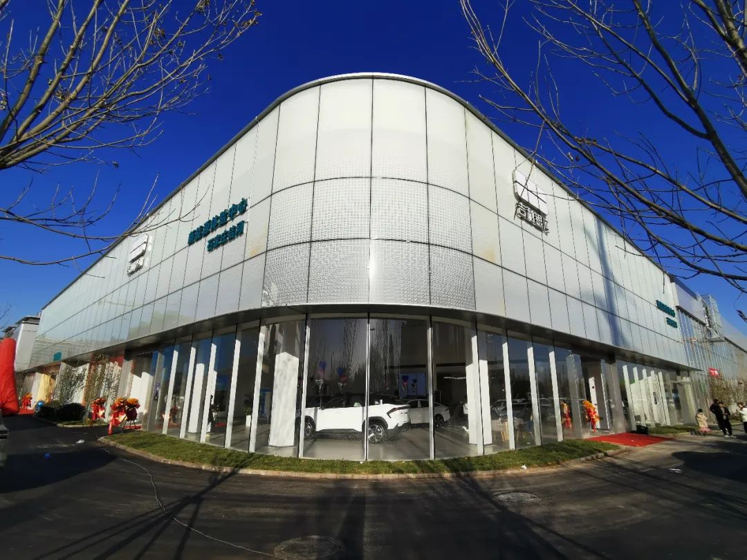 金环承建 | 裕华,长安两大汽车园开园试营业